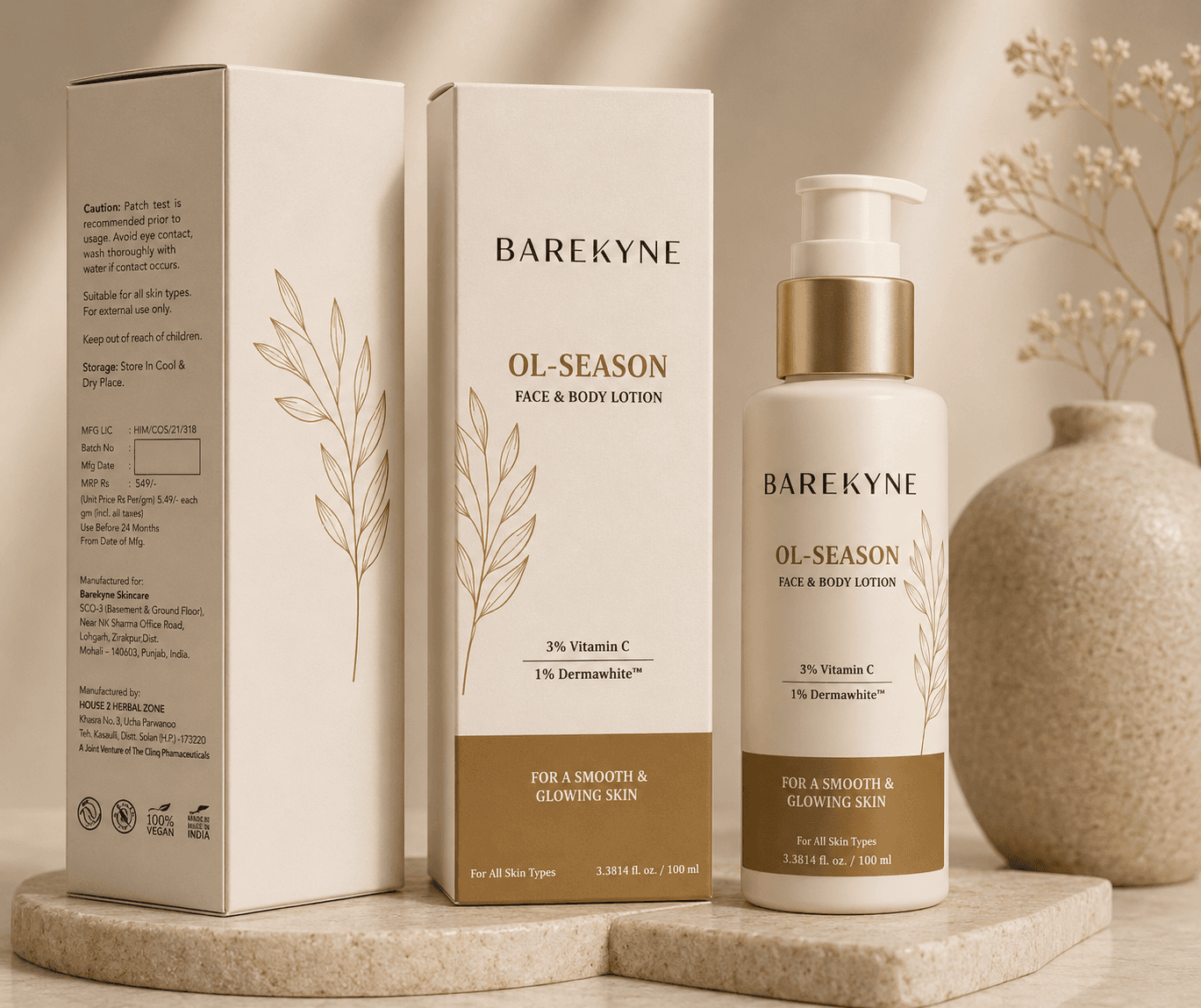 Bare-hydra lotion